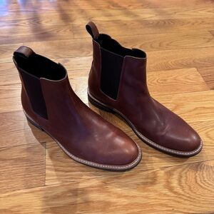 Nisolo All-Weather Chelsea Boot Brandy, Size 11
